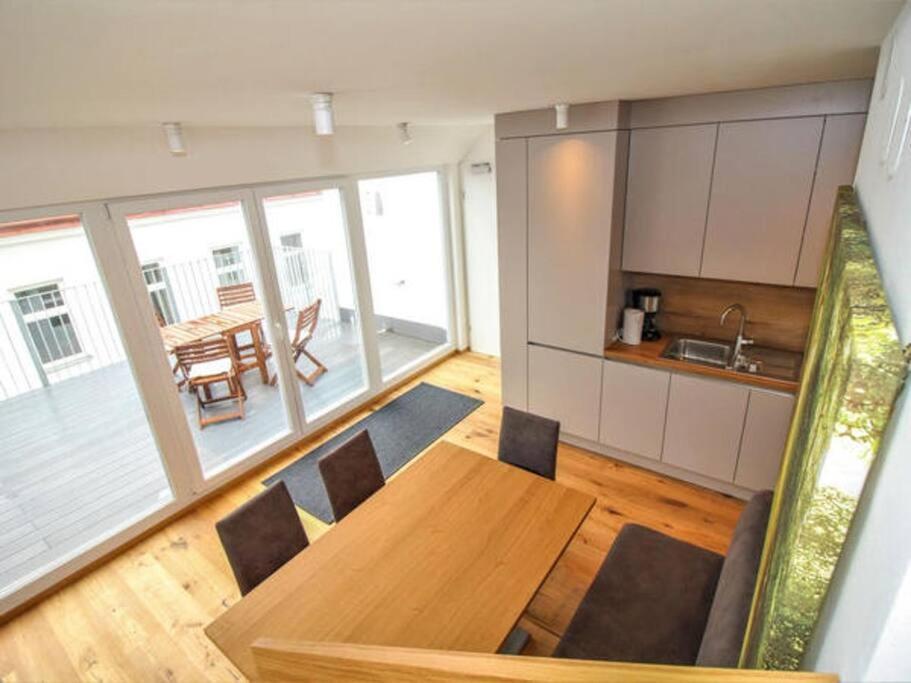 Luxury 2-Floor Rooftop Apartment With Terrace In The City Center Wien Exterior foto